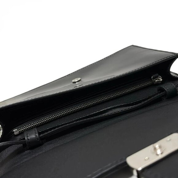 Auth GUCCI Interlocking G 369664 Black Leather - Other Style Wallet - Picture 3 of 5